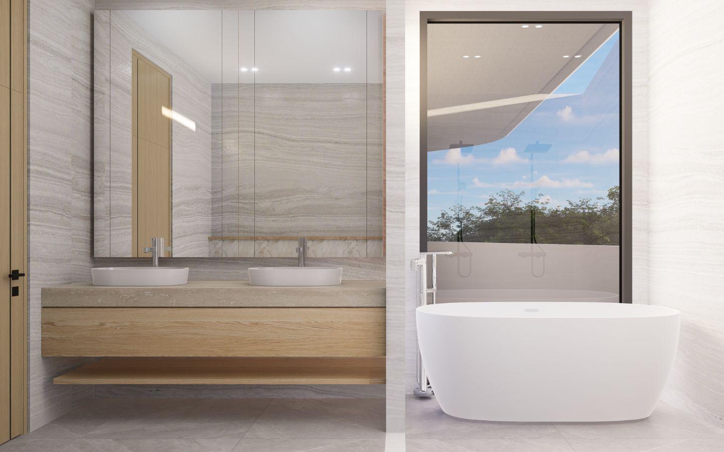 Interior view of 3 Bedroom Luxury Condo for Sale at Sole Mio Residences, Bangtao