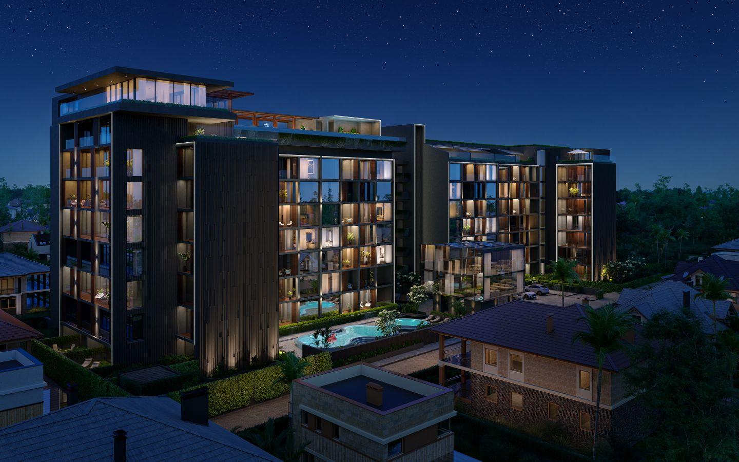 Interior view of 2 Bedroom Apartment for Sale at Essence Condo by Harmony, Rawai