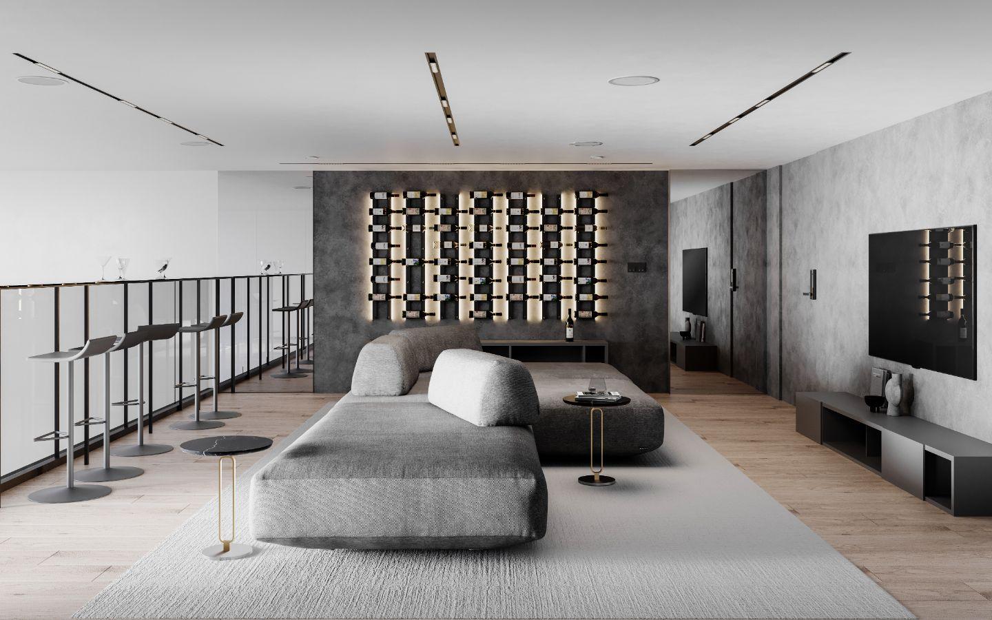 Interior view of 2 Bedroom Duplex Apartment for Sale at Essence Condo by Harmony, Rawai