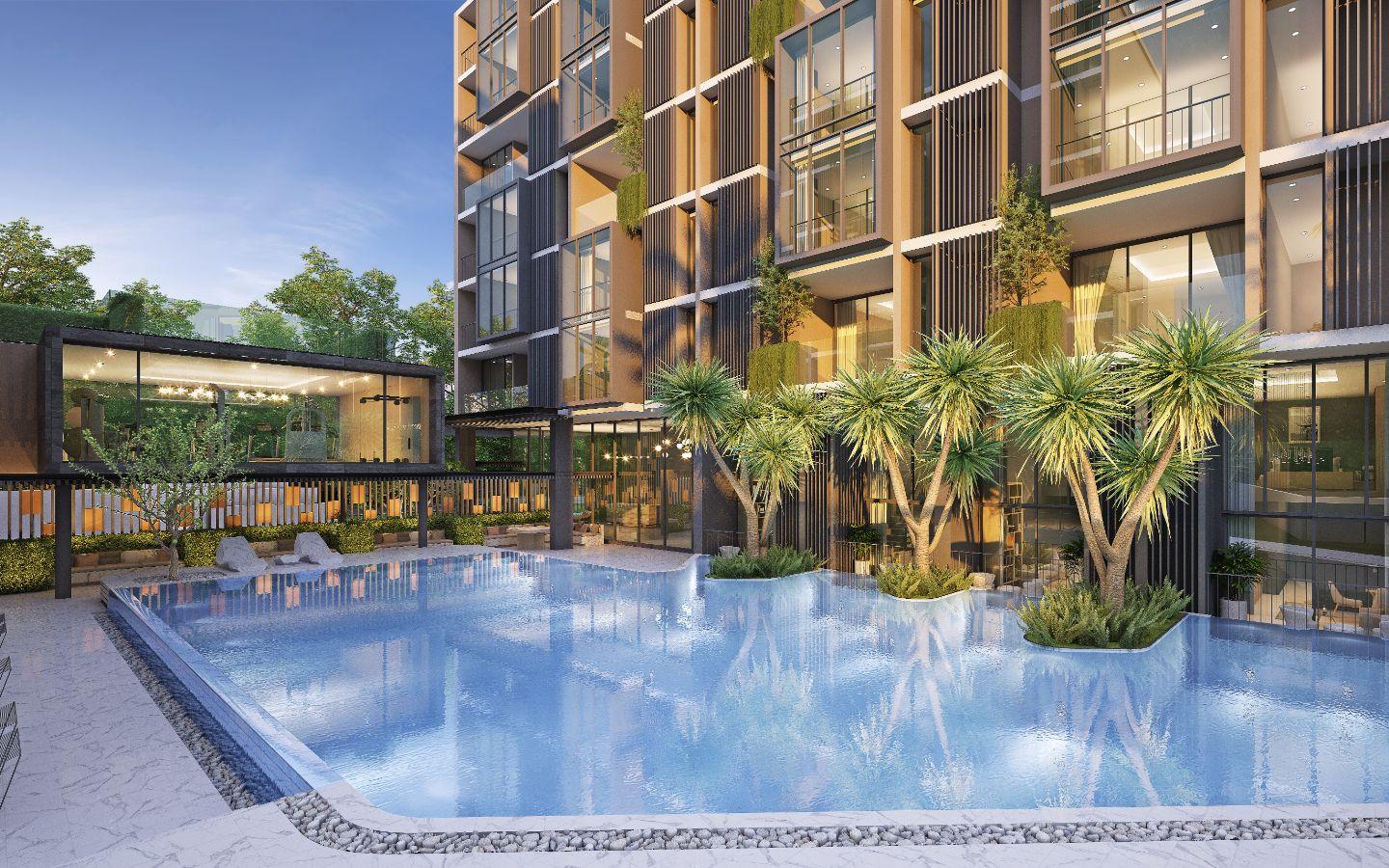 Exterior view of Duplex, Garden Access Condo for Sale at The Balance Kata Beach