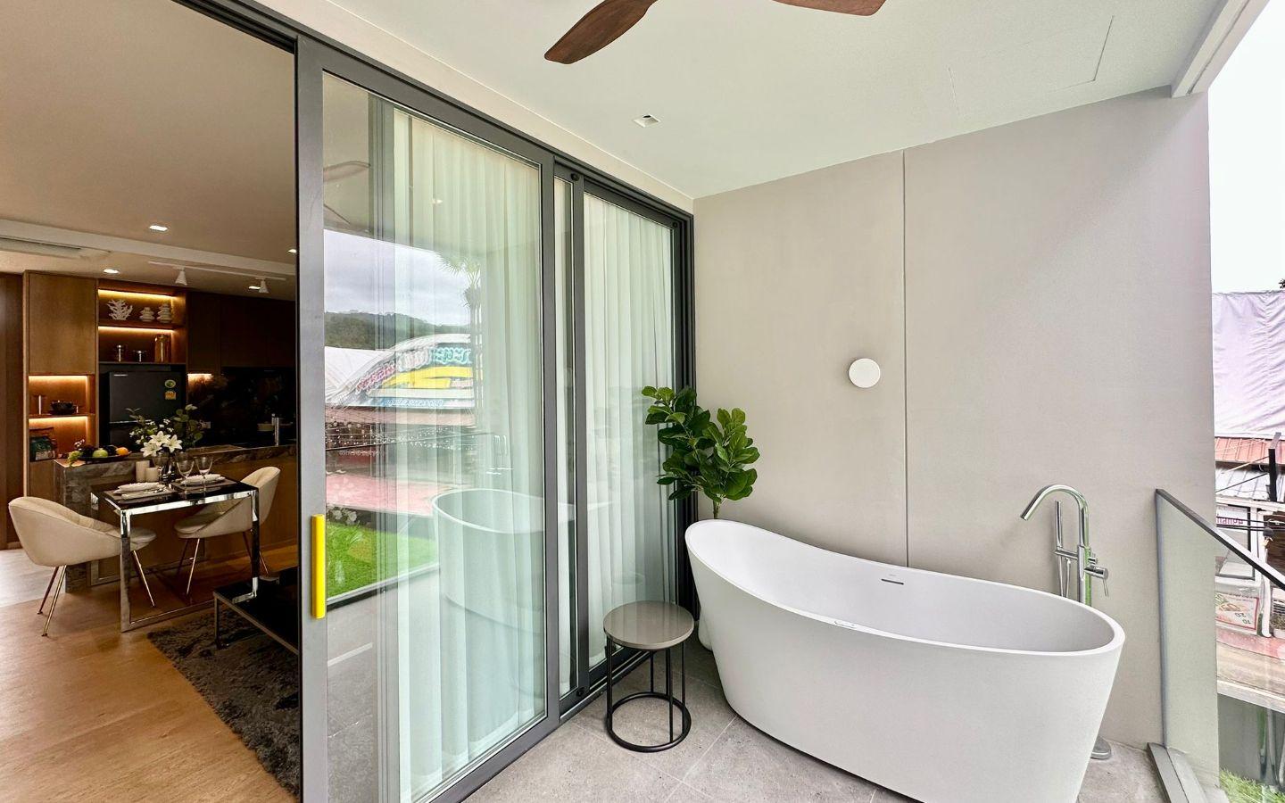 Interior view of 2 Bedroom Apartment for Sale at The Balance by the Beach Condo, Kata