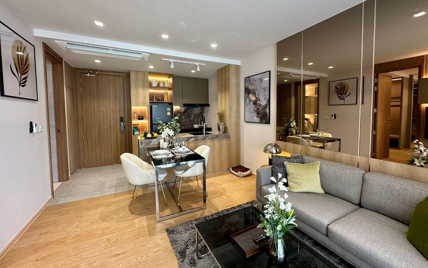 Interior view of 2 Bedroom Apartment for Sale at The Balance by the Beach Condo, Kata