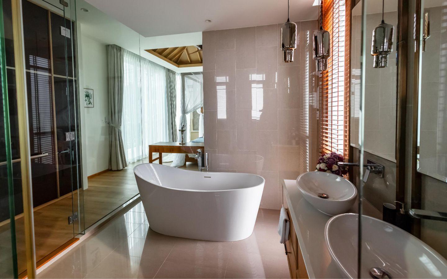 Interior view of 3 Bedroom Private Resale Pool Villa at The Teak Phase 1