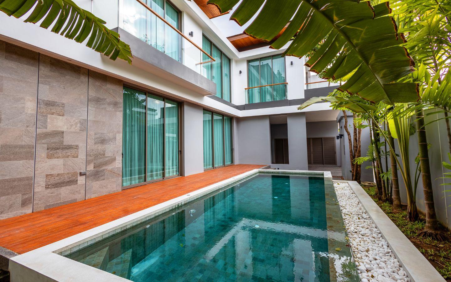Interior view of 4 Bedroom Modern Villa, Ready to Move in at The Teak, Phuket