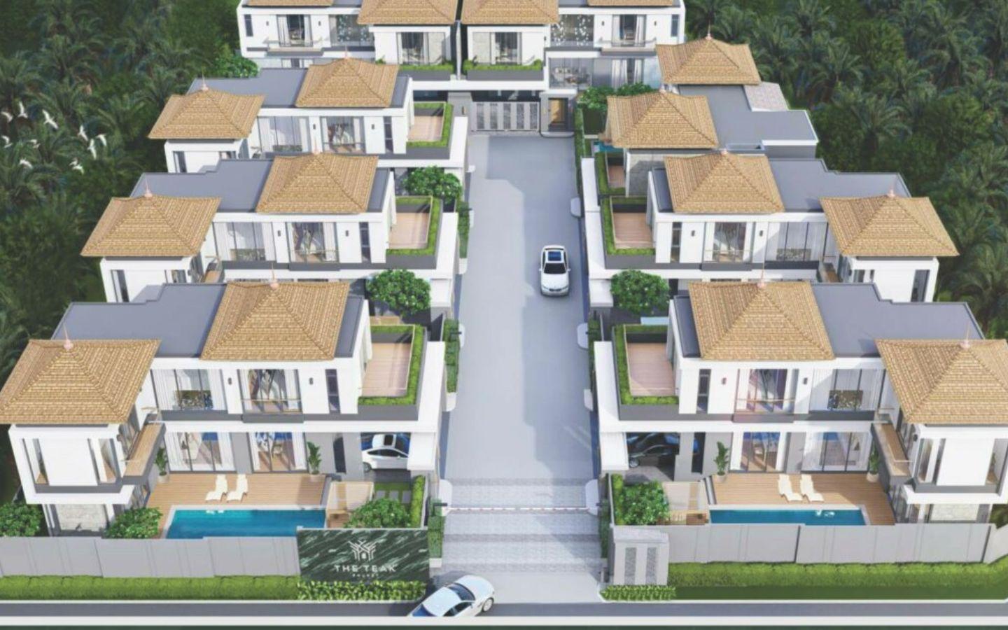 Interior view of 4 Bedroom Modern Villa, Ready to Move in at The Teak, Phuket
