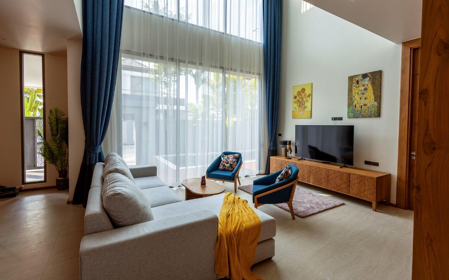 Interior view of 4 Bedroom Modern Villa, Ready to Move in at The Teak, Phuket