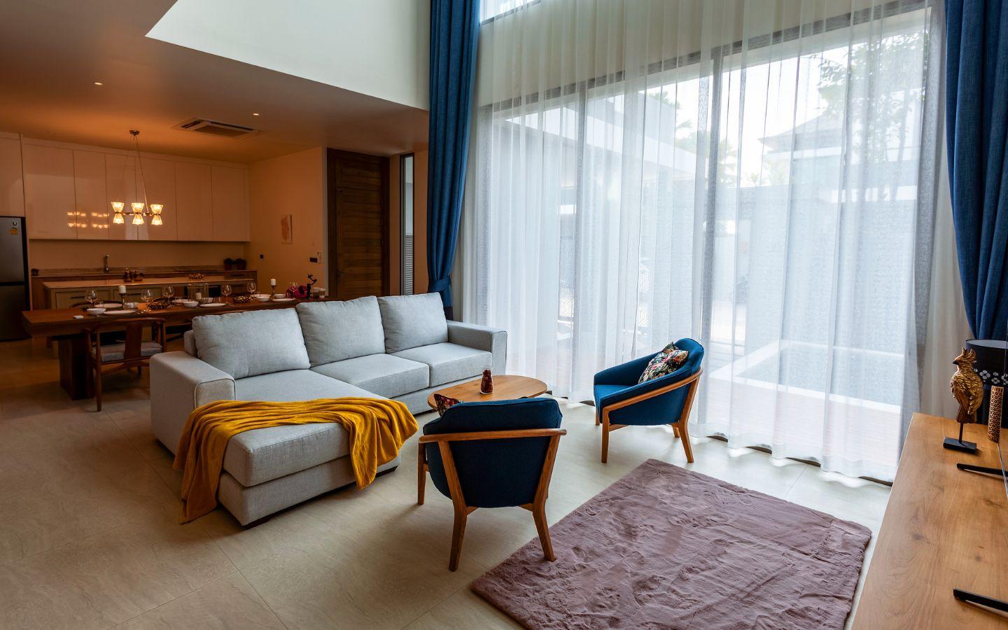 Interior view of 4 Bedroom Modern Villa, Ready to Move in at The Teak, Phuket