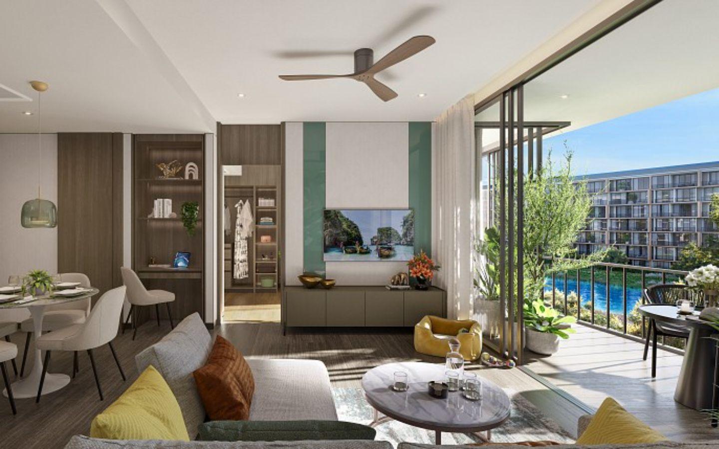 Interior view of 1 Bedroom Condominium for Sale at Laguna Skypark Elara, Phuket