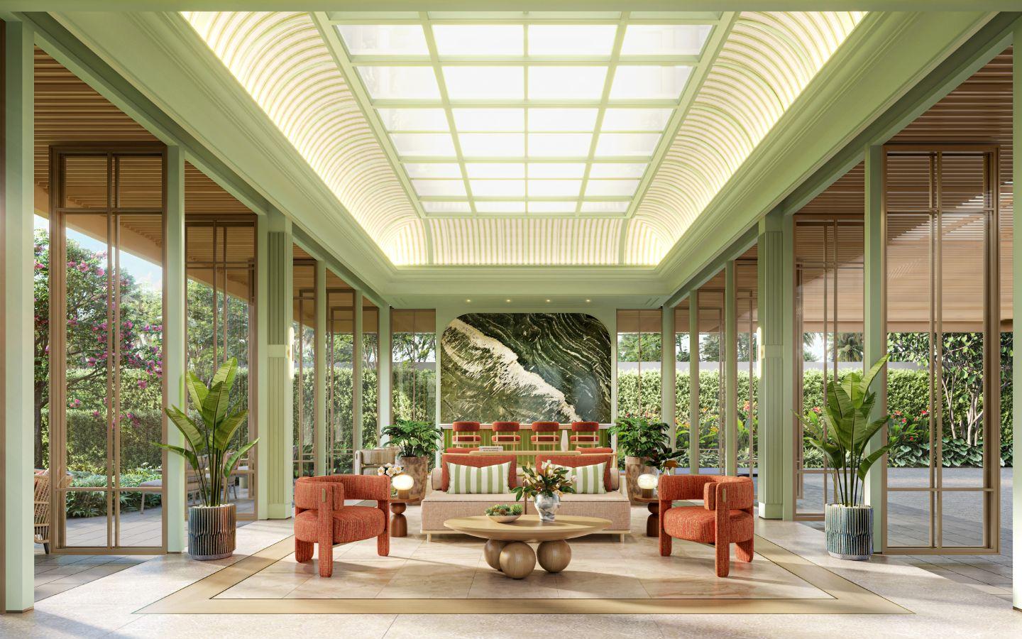 Interior view of Large 2 Bedroom Condo with Pool Access for Sale at Canvas, Phuket - 3km from Bangtao Beach