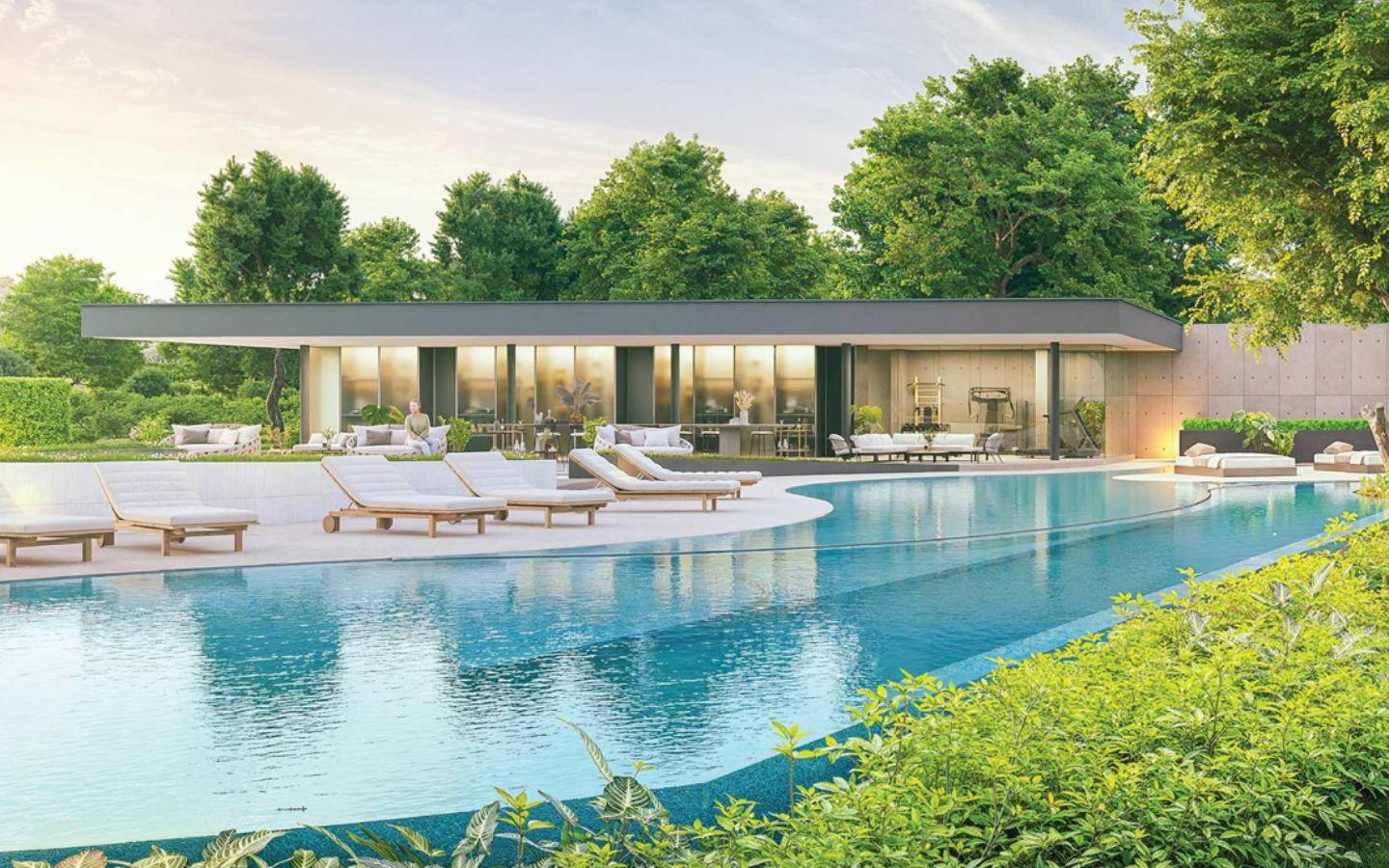 Interior view of Absolute Beachfront 4 Bedroom Luxury Villa Sea Theatre - Emerald