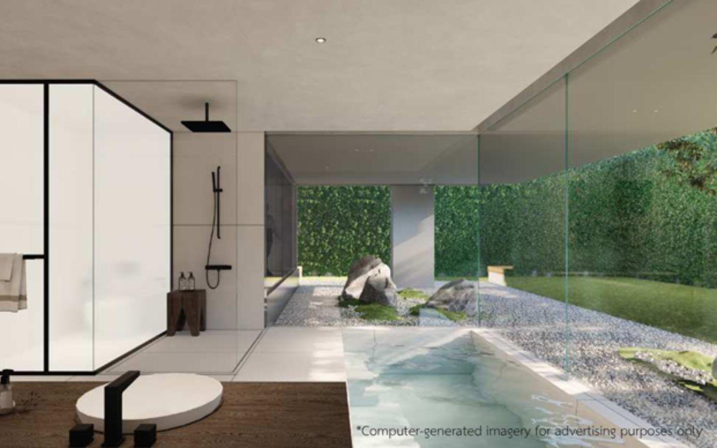 Exterior view of Absolutely Stunning Oceanfront Pool Villa Sea Theatre - Sapphire