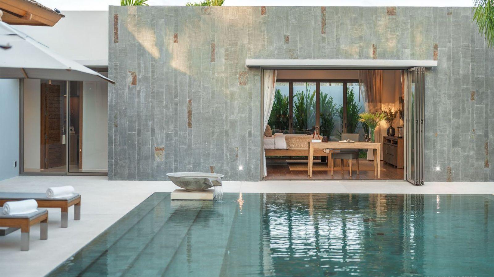 Interior view of 2 Bedroom Luxurious Pool Villa for Sale at Anchan Sunscape - Type 2A