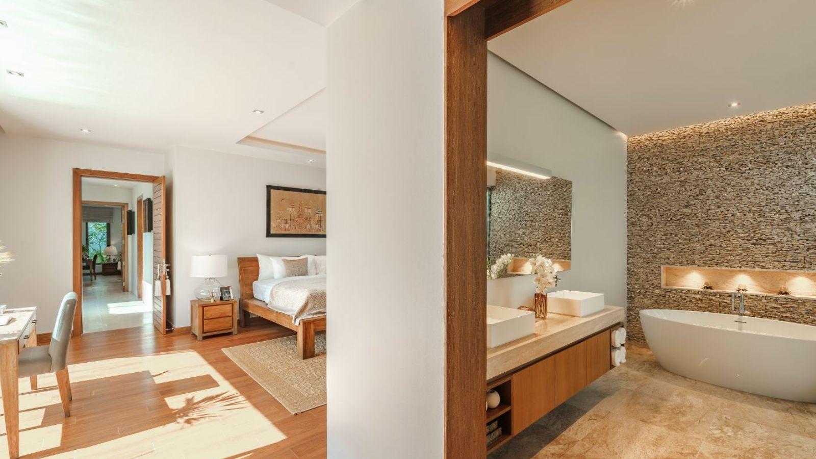 Interior view of 2 Bedroom Luxurious Pool Villa for Sale at Anchan Sunscape - Type 2A