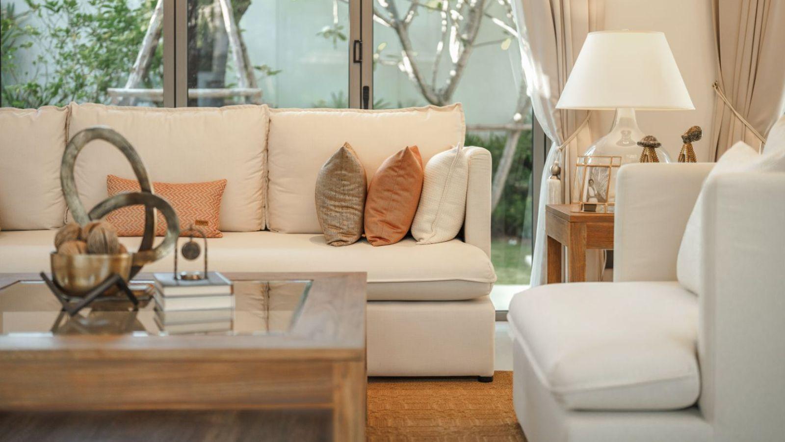 Interior view of 2 Bedroom Luxurious Pool Villa for Sale at Anchan Sunscape - Type 2A
