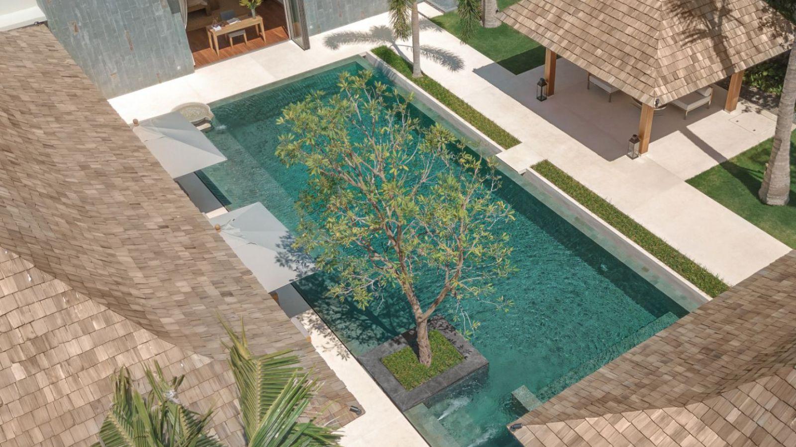 Interior view of 3 Bedroom Private Pool Villa for Sale at Anchan Sunscape Type 3A-1
