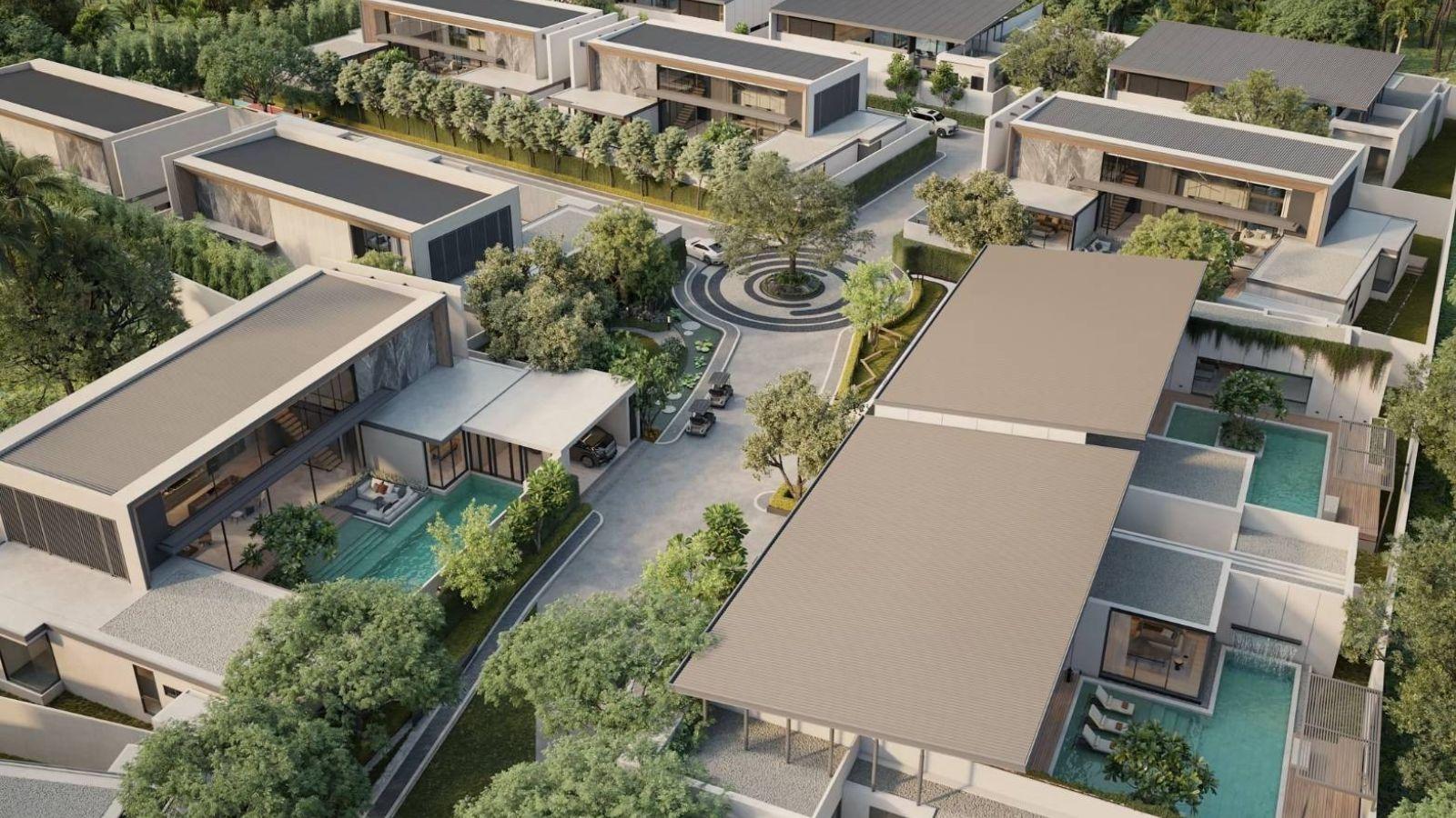 Interior view of 3 Bedroom Pearl Type Luxurious Poetry Villas Walking Distance to Bangtao Beach