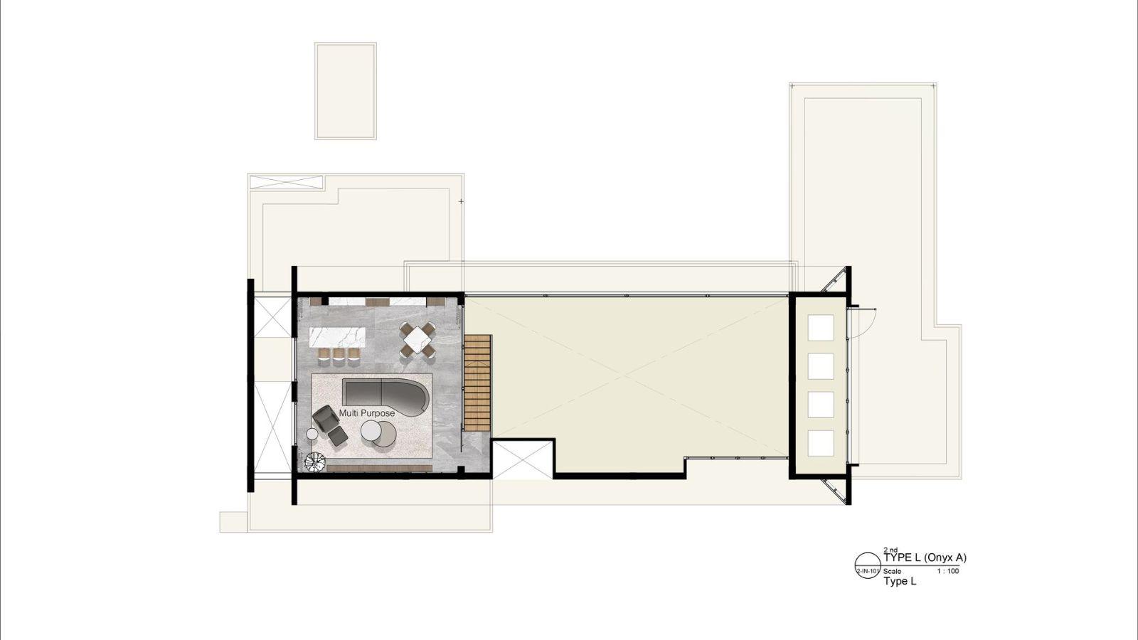 Interior view of 4 Bedroom Onyx Type A Luxurious Poetry Villas Walking Distance to Bangtao Beach