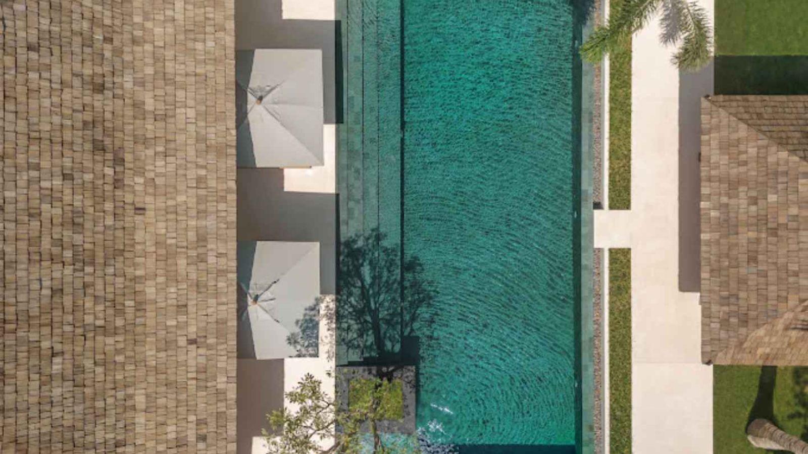 Interior view of Magnificent 4-Bedroom Anchan Indigo Pool Villa for Sale