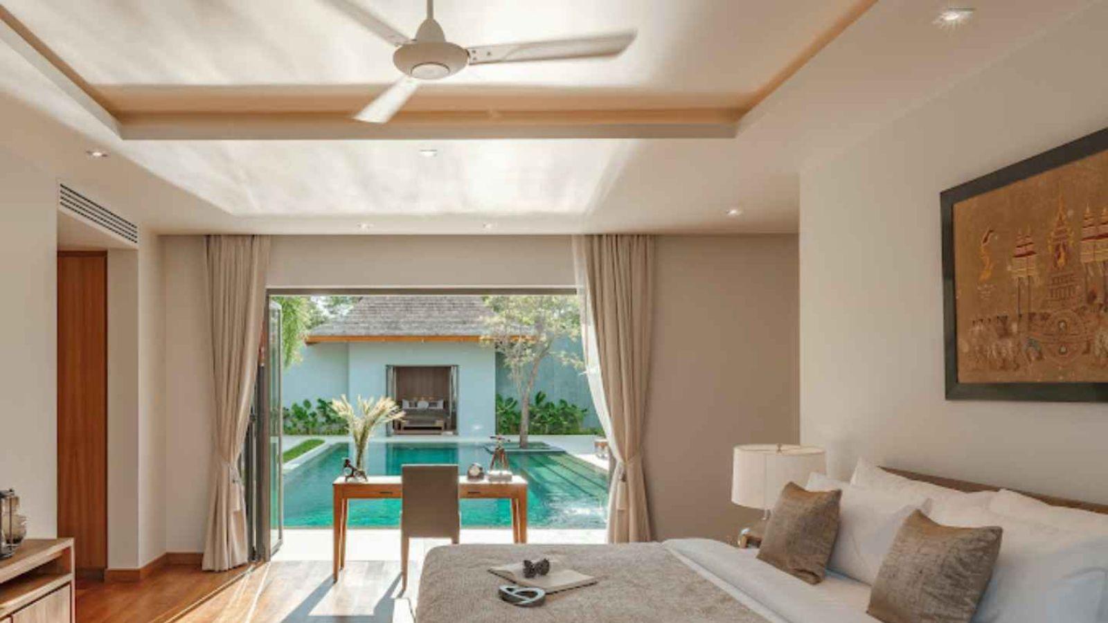 Interior view of Magnificent 4-Bedroom Anchan Indigo Pool Villa for Sale