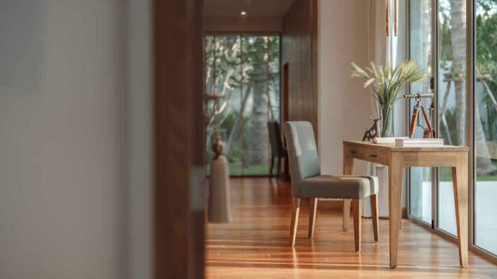 Interior view of Magnificent 4-Bedroom Anchan Indigo Pool Villa for Sale