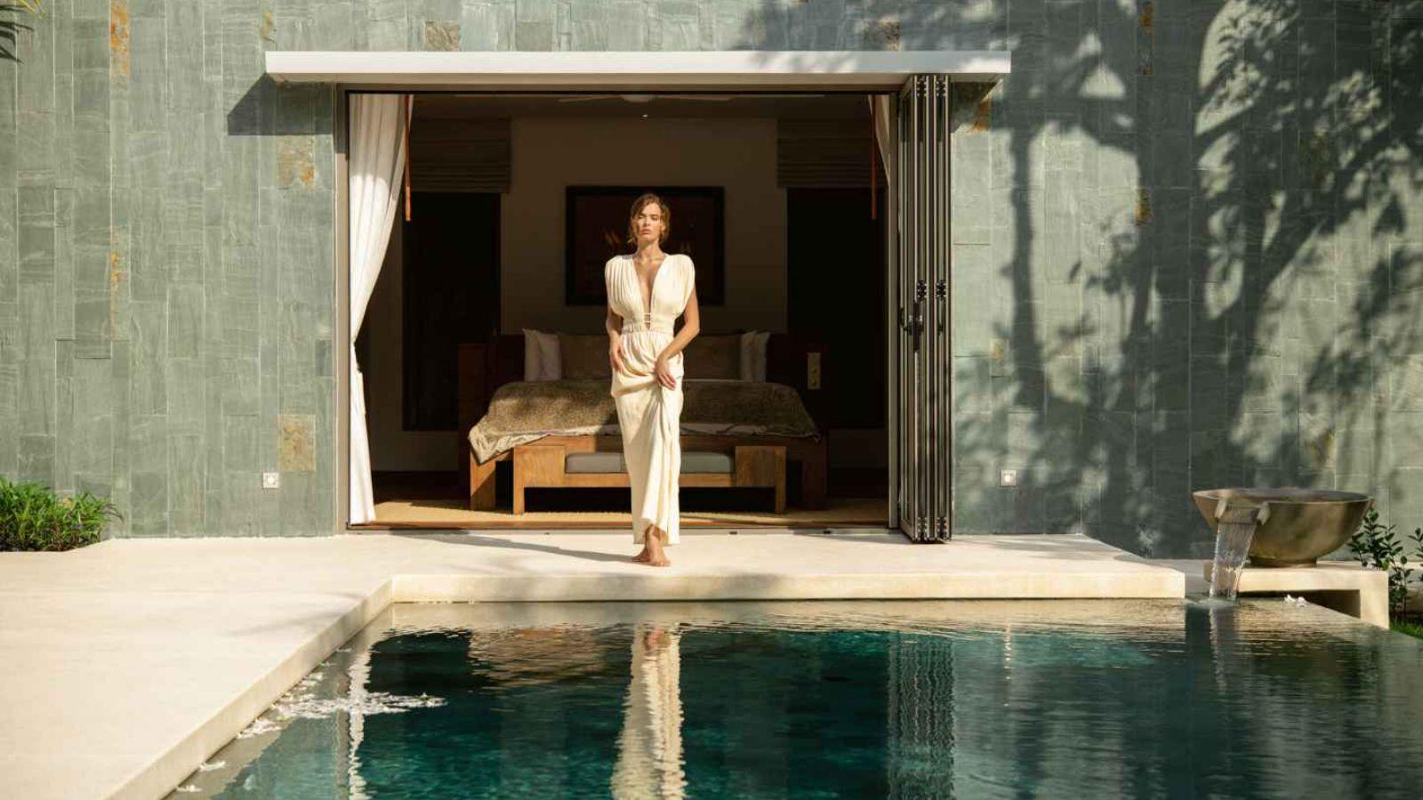 Interior view of Magnificent 4-Bedroom Anchan Indigo Pool Villa for Sale