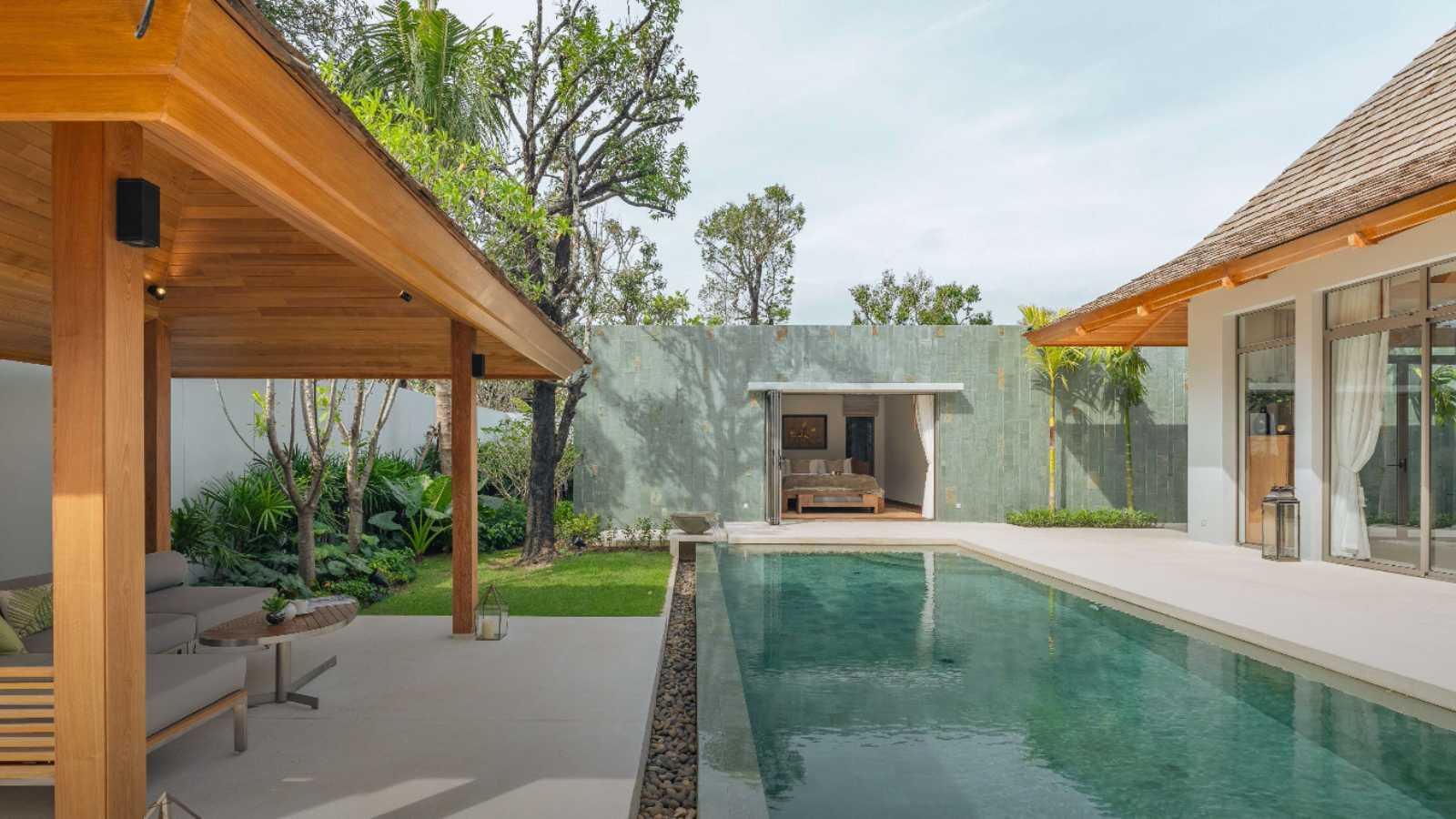 Interior view of Magnificent 4-Bedroom Anchan Indigo Pool Villa for Sale