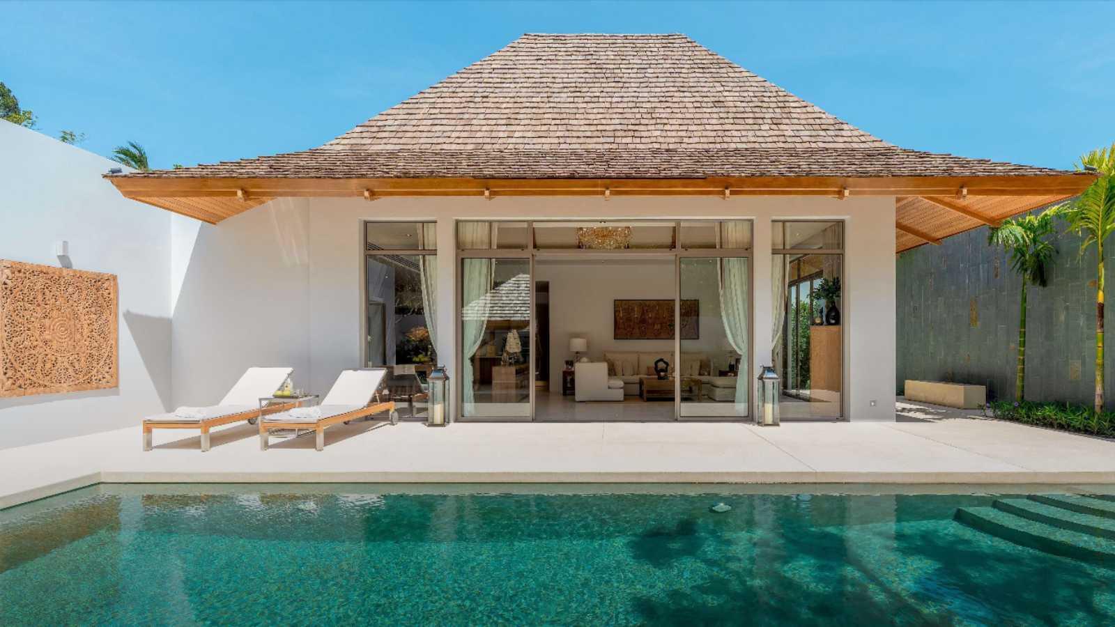Interior view of Magnificent 4-Bedroom Anchan Indigo Pool Villa for Sale