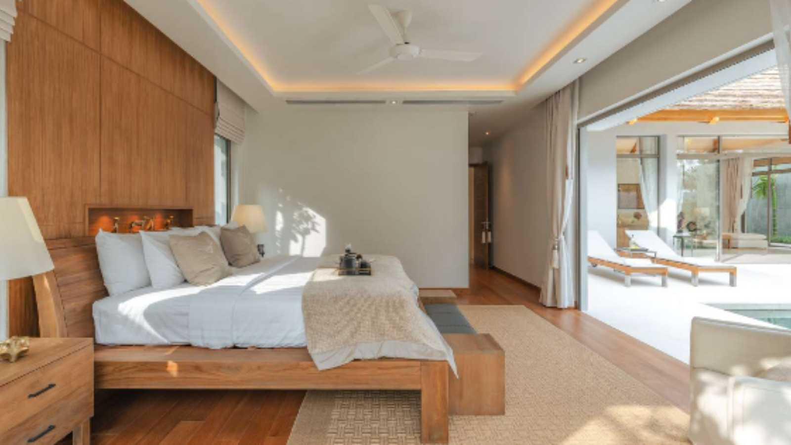 Interior view of Magnificent 4-Bedroom Anchan Indigo Pool Villa for Sale
