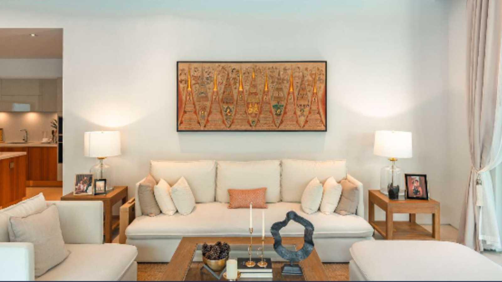 Interior view of Magnificent 4-Bedroom Anchan Indigo Pool Villa for Sale