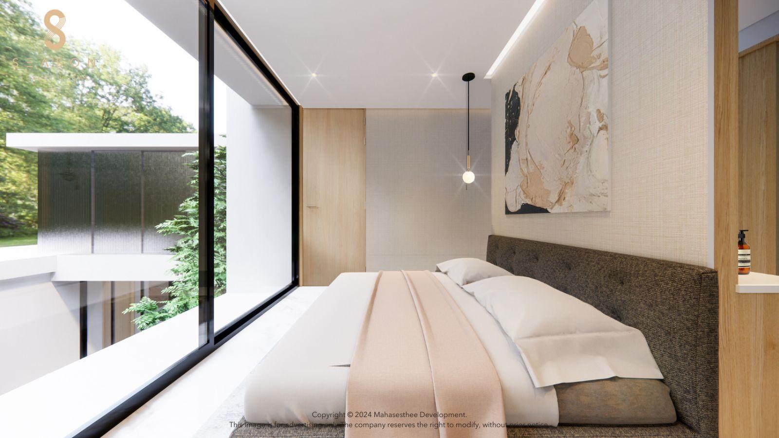 Interior view of 4 Bedroom Private Pool Villa for Sale at 8 Season, Layan
