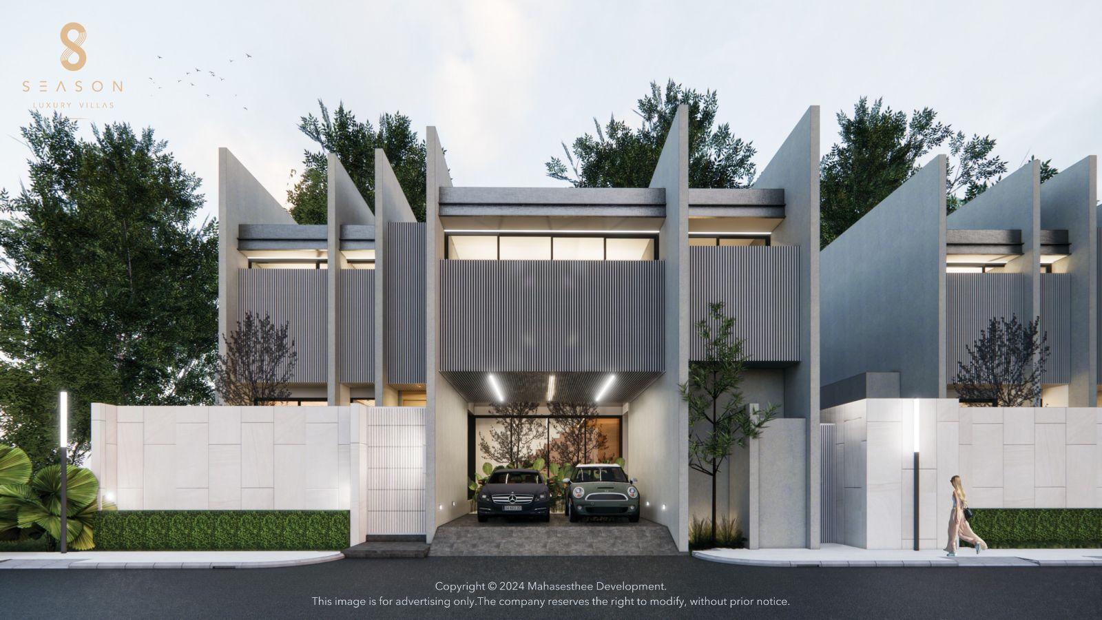 Interior view of 5 Bedroom Private Pool Villa for Sale at 8 Season, Layan