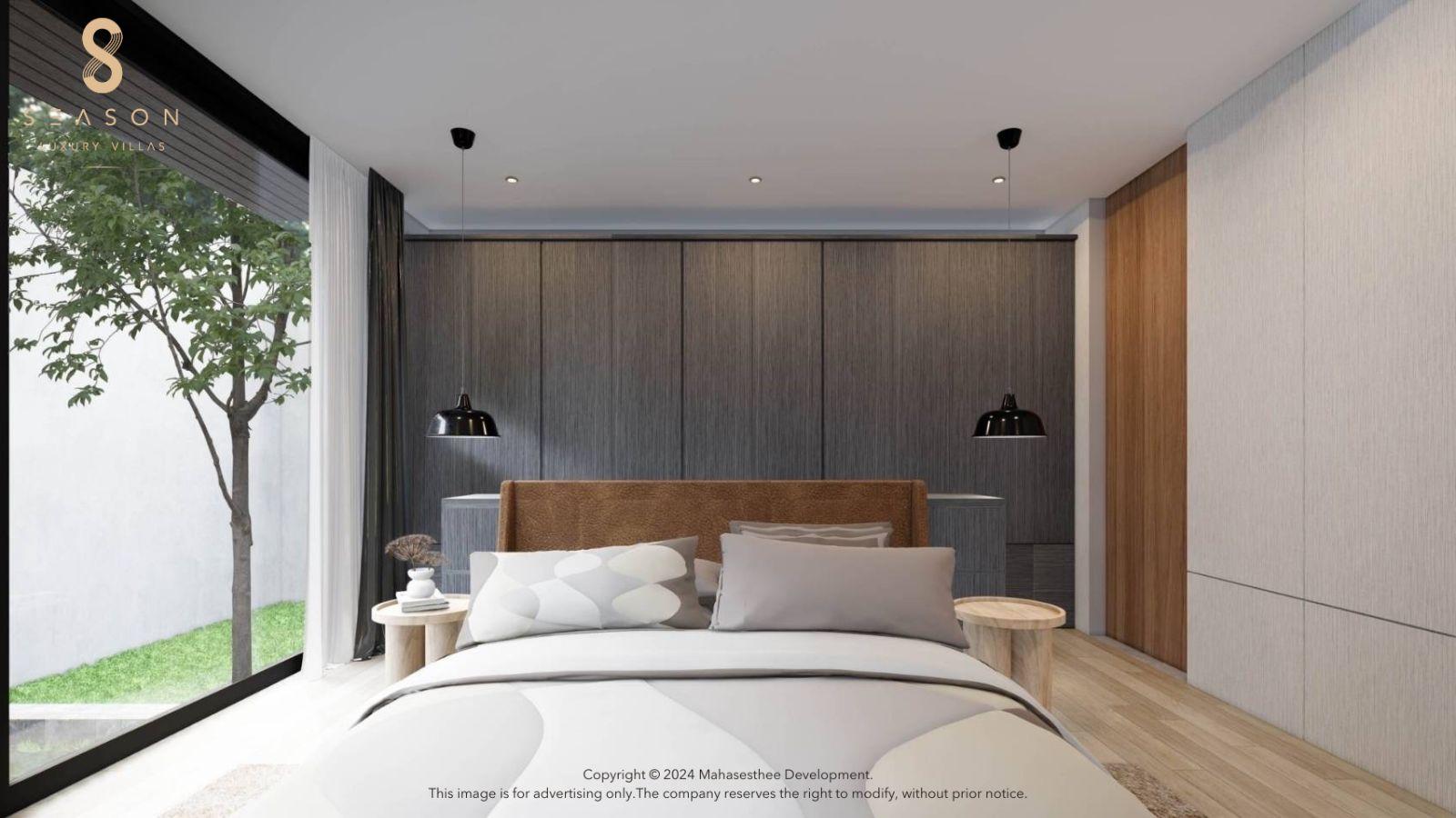 Interior view of 3 Bedroom Luxurious Stand Alone Autumn Villa by 8 Season Villas