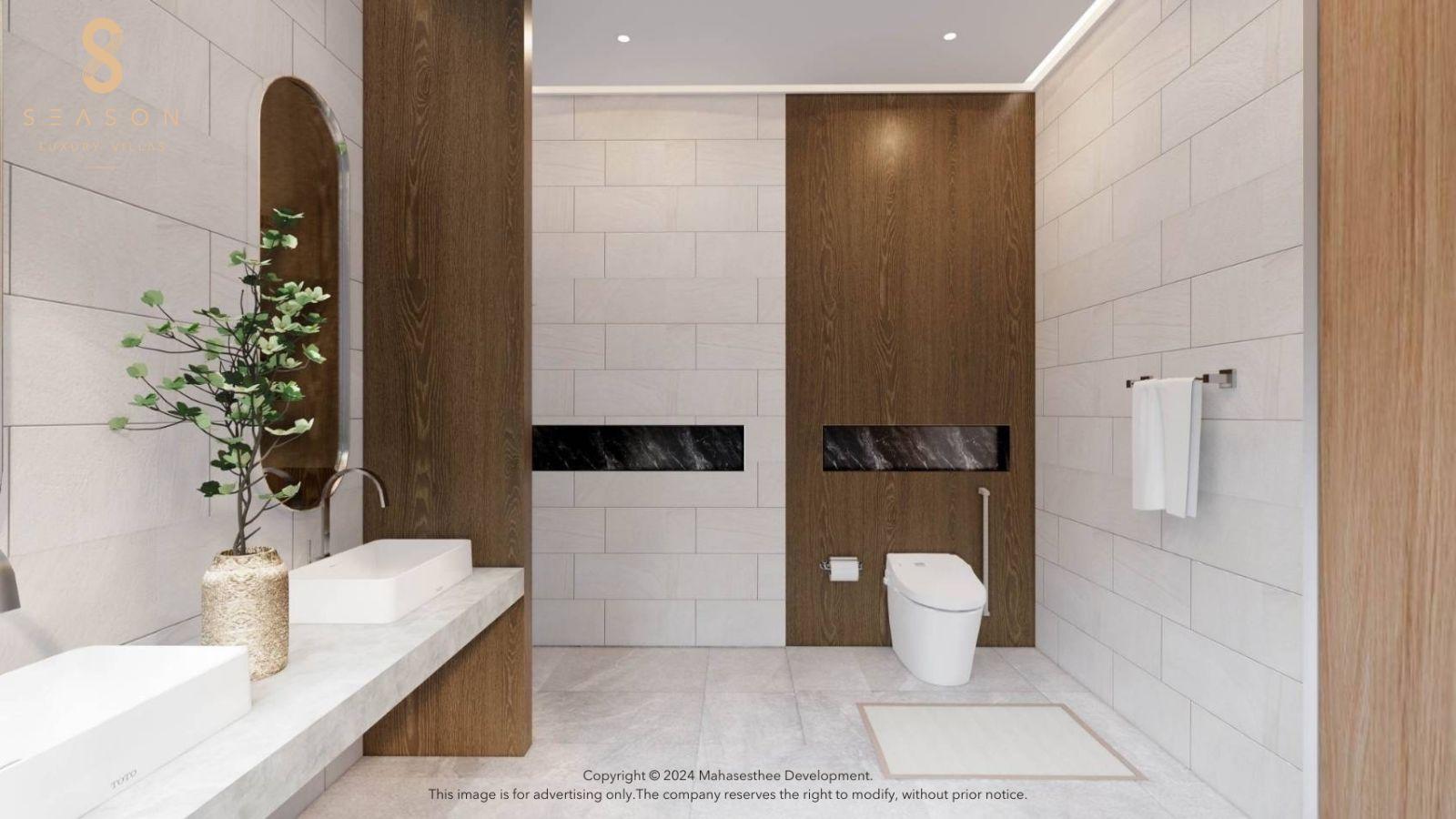Interior view of 3 Bedroom Luxurious Stand Alone Autumn Villa by 8 Season Villas
