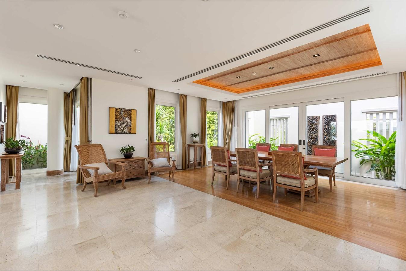 Interior view of Panoramic Sea View 3 Bedroom Luxury Villa at Trisara, Phuket