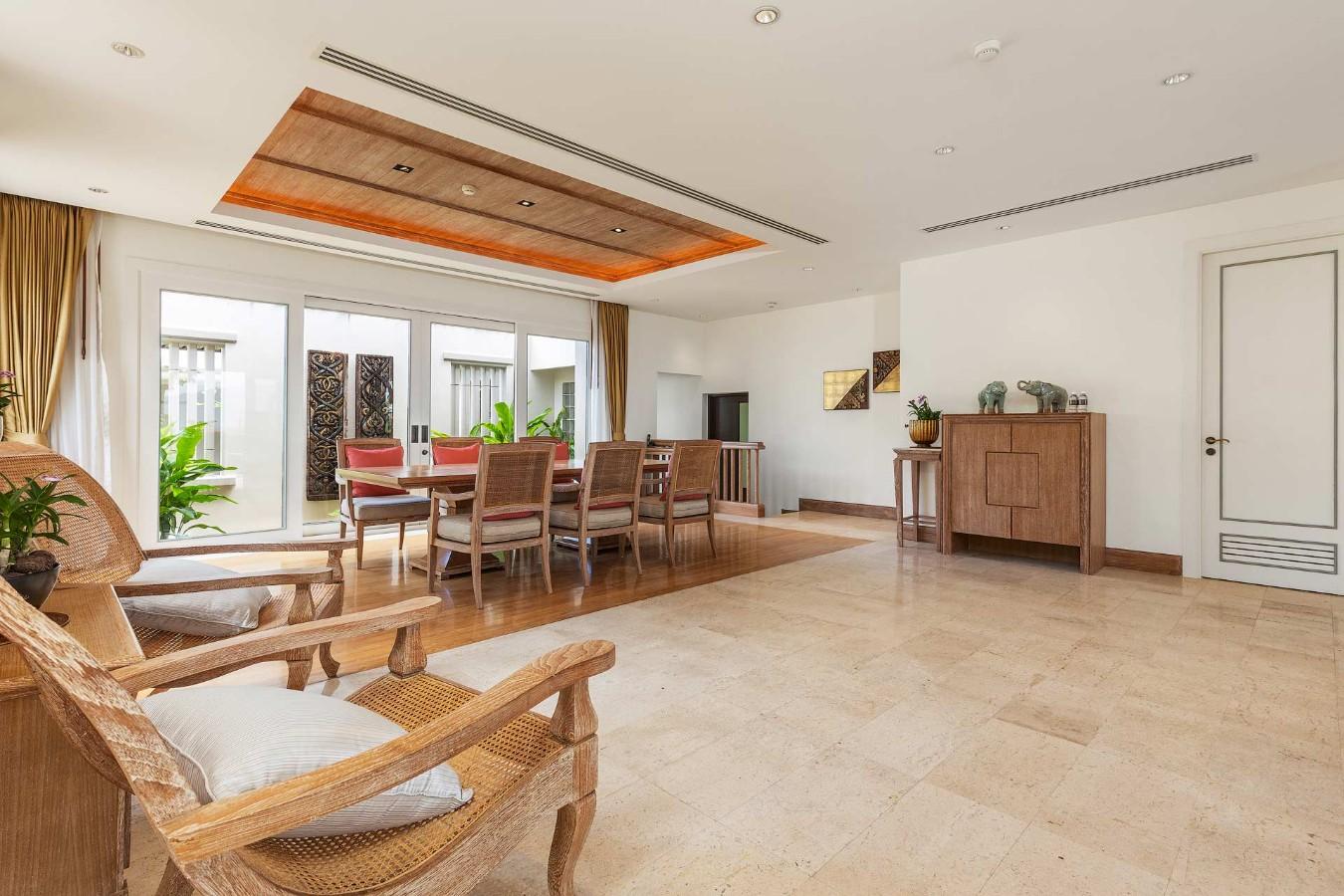 Interior view of Panoramic Sea View 3 Bedroom Luxury Villa at Trisara, Phuket