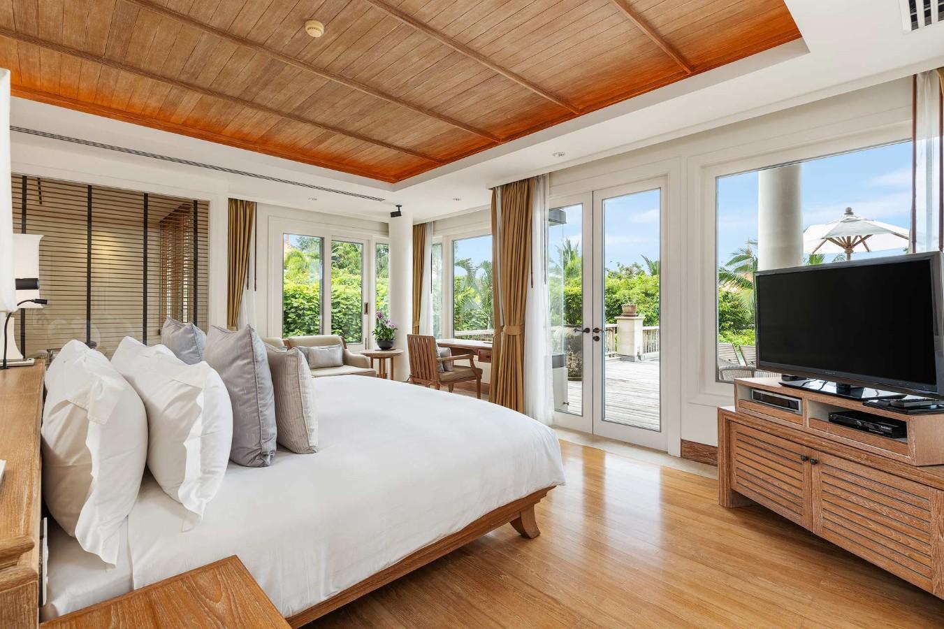 Interior view of Panoramic Sea View 3 Bedroom Luxury Villa at Trisara, Phuket