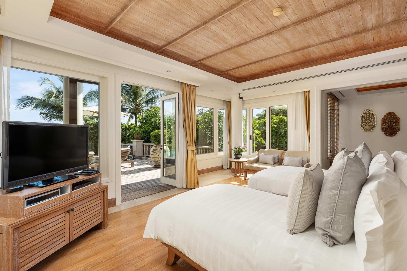 Interior view of Panoramic Sea View 3 Bedroom Luxury Villa at Trisara, Phuket