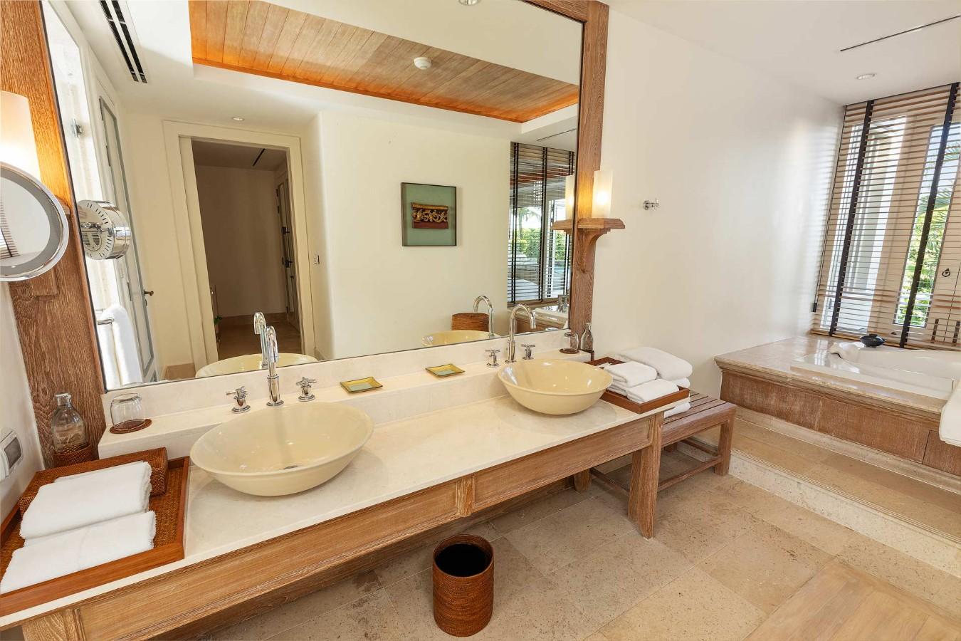 Interior view of Panoramic Sea View 3 Bedroom Luxury Villa at Trisara, Phuket
