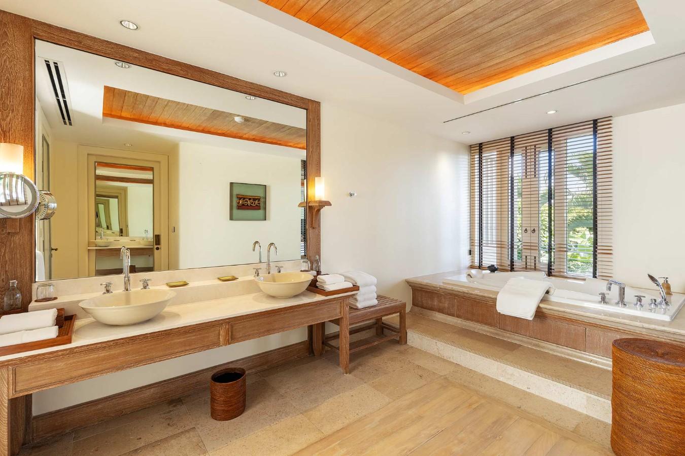 Interior view of Panoramic Sea View 3 Bedroom Luxury Villa at Trisara, Phuket
