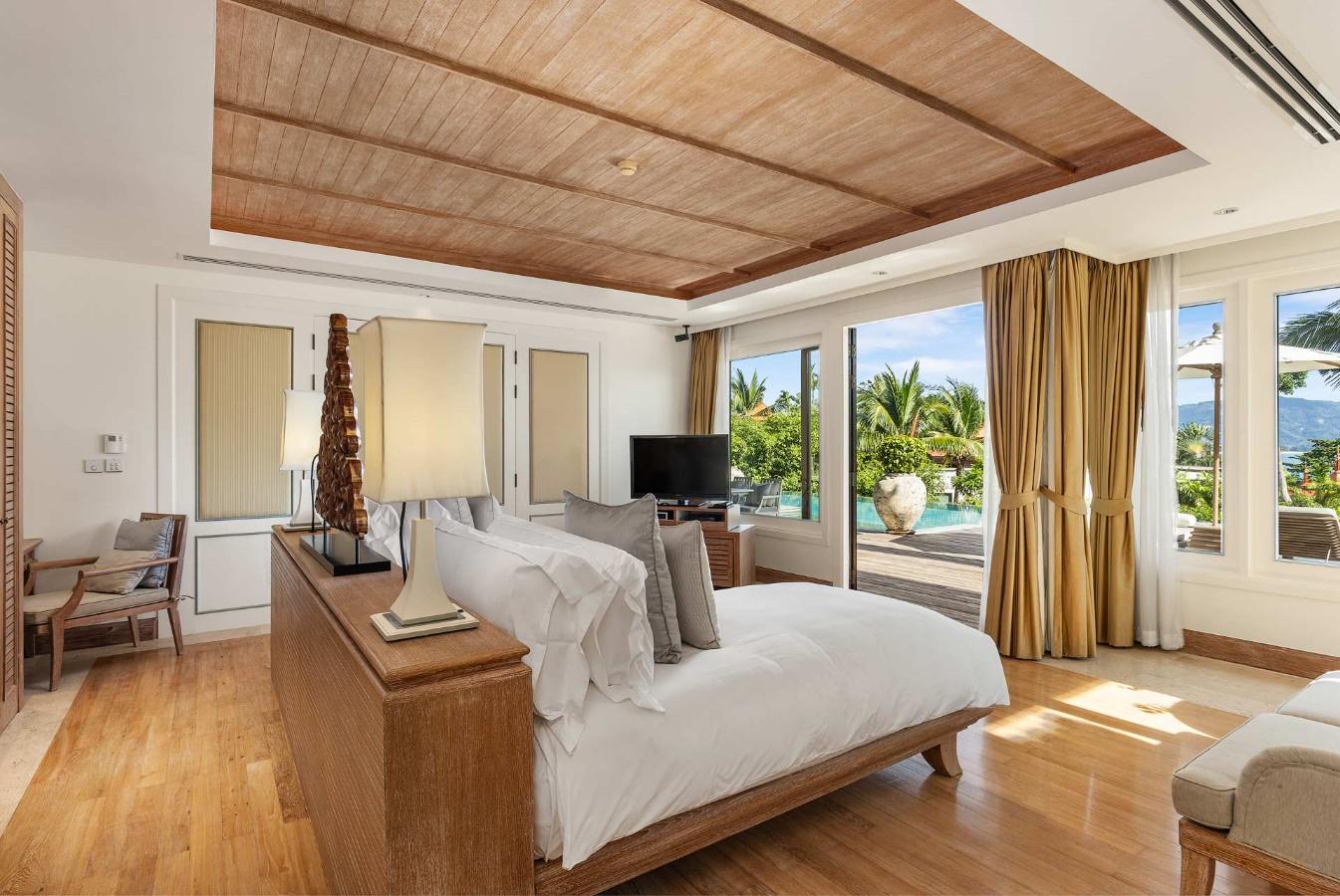 Interior view of Panoramic Sea View 3 Bedroom Luxury Villa at Trisara, Phuket