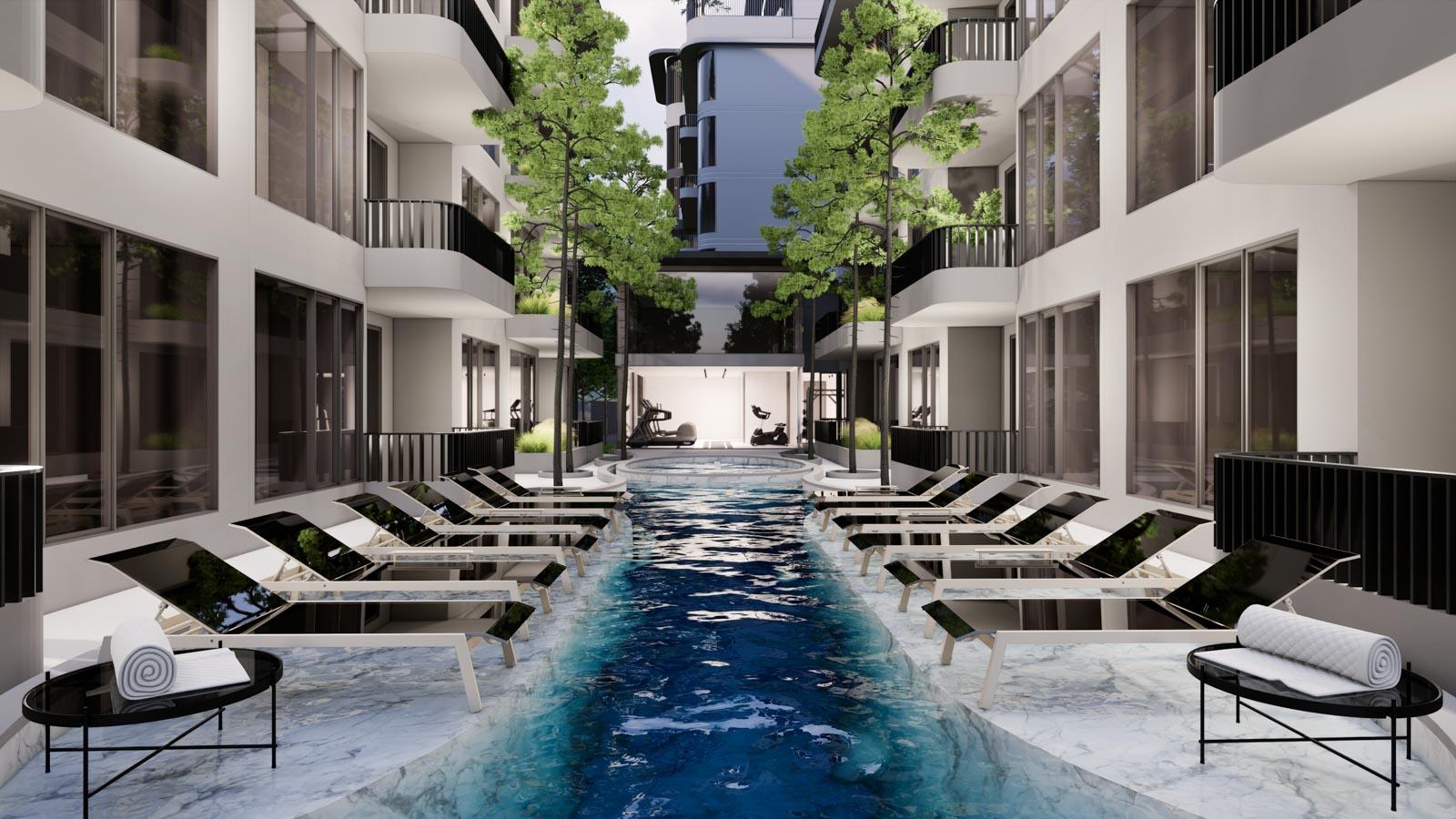 Exterior view of 1-Bedroom Condo for Sale in The Element by Anocha in Kamala, Phuket