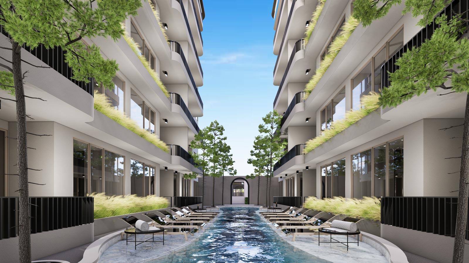Exterior view of 2-Bedroom Kamala Condo for Sale in The Element by Anocha