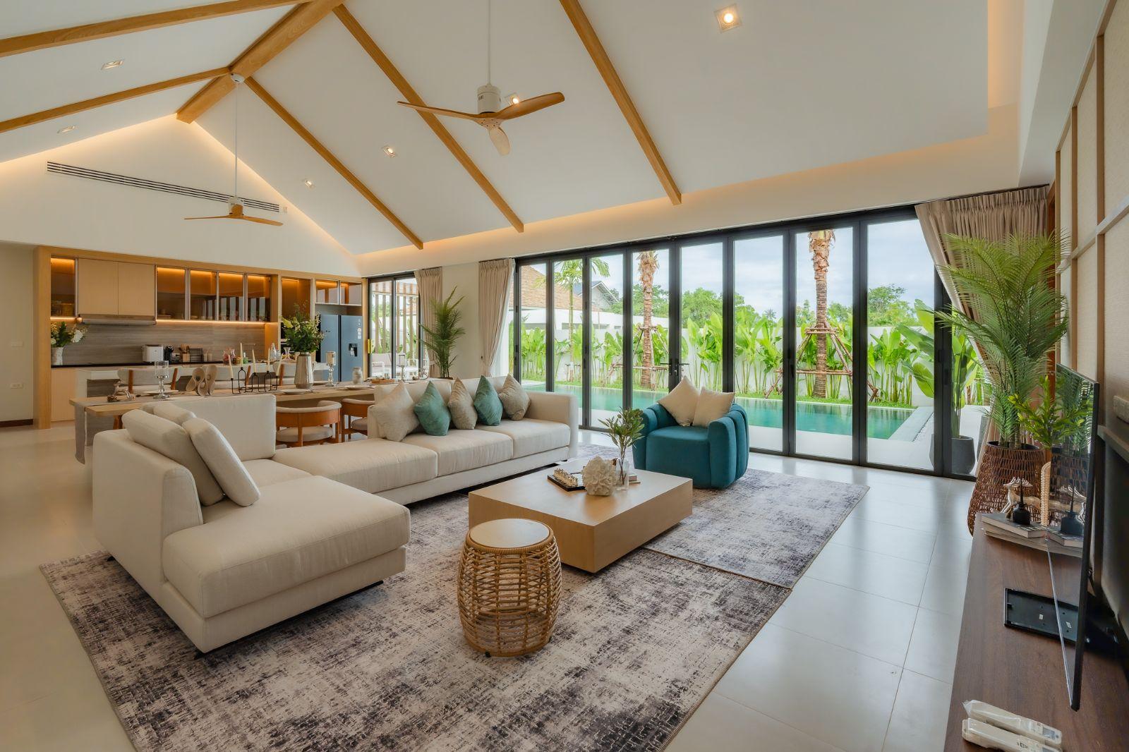 Interior view of 3 Bedroom Pool Villa for Sale in The Wynn Villas, Pasak 8, Cherngtalay