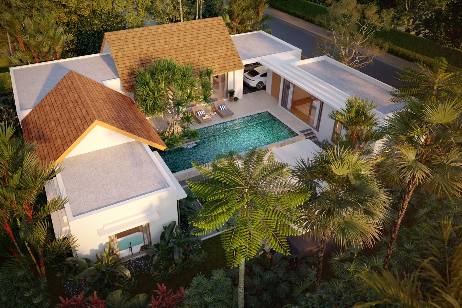 Interior view of 3 Bedroom Private Pool Villa at The Tales Bangjo – Chapter Two