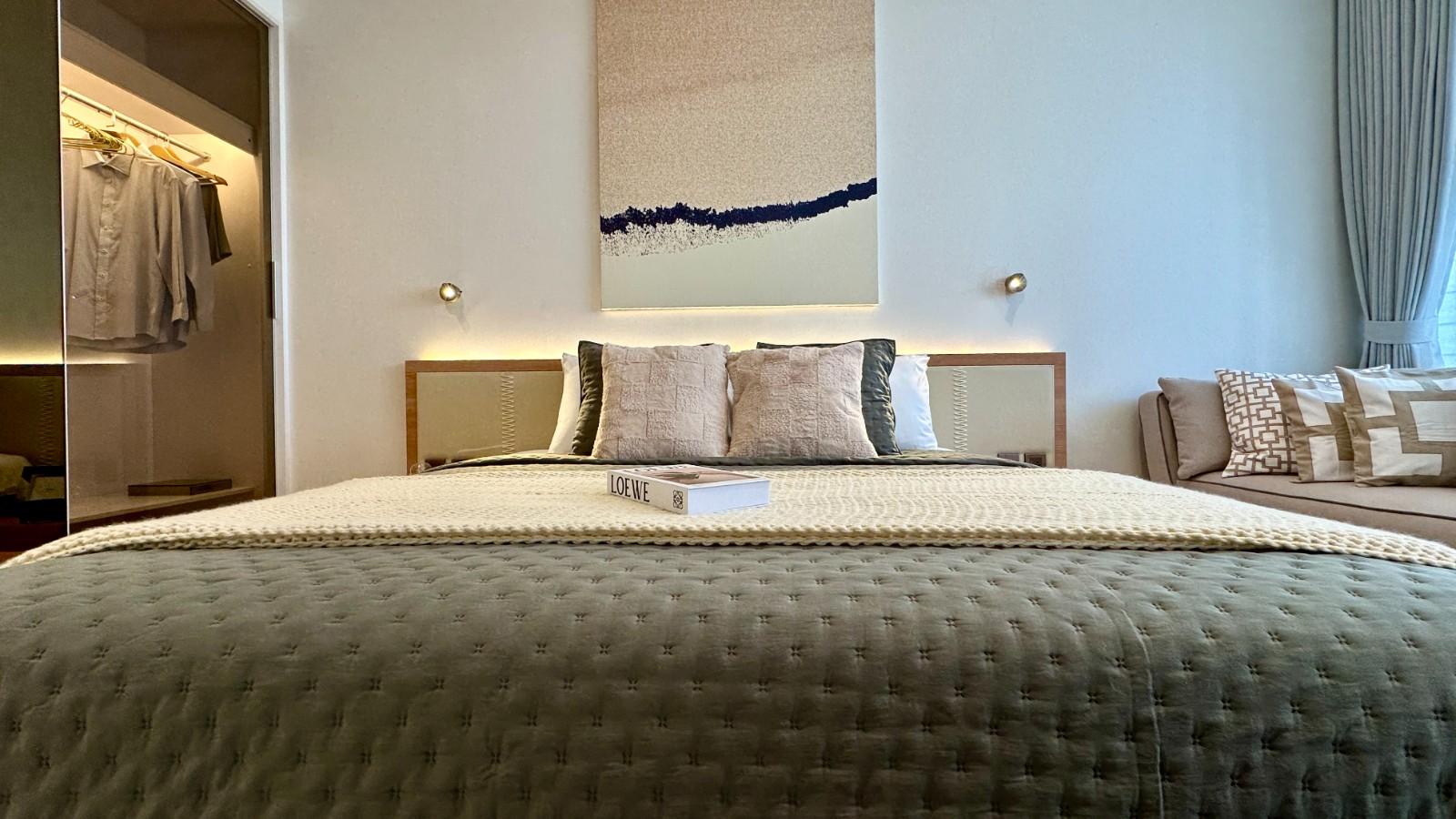 Interior view of One Bedroom Apartment for Sale at Siamese Bangtao Condominium Project