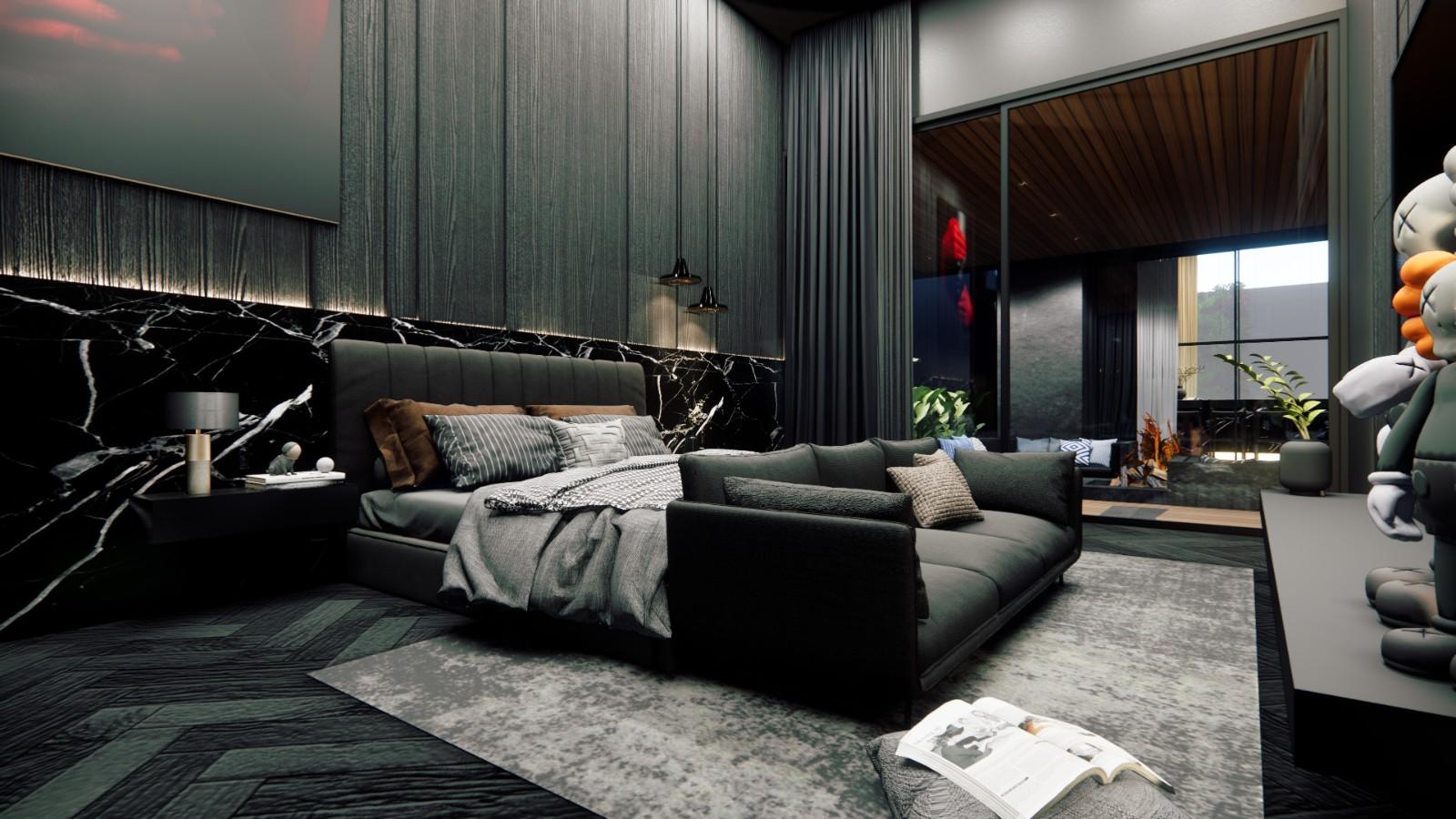 Interior view of 5 Bedroom Contemporary Wallaya Qnity Villa Type A for Sale