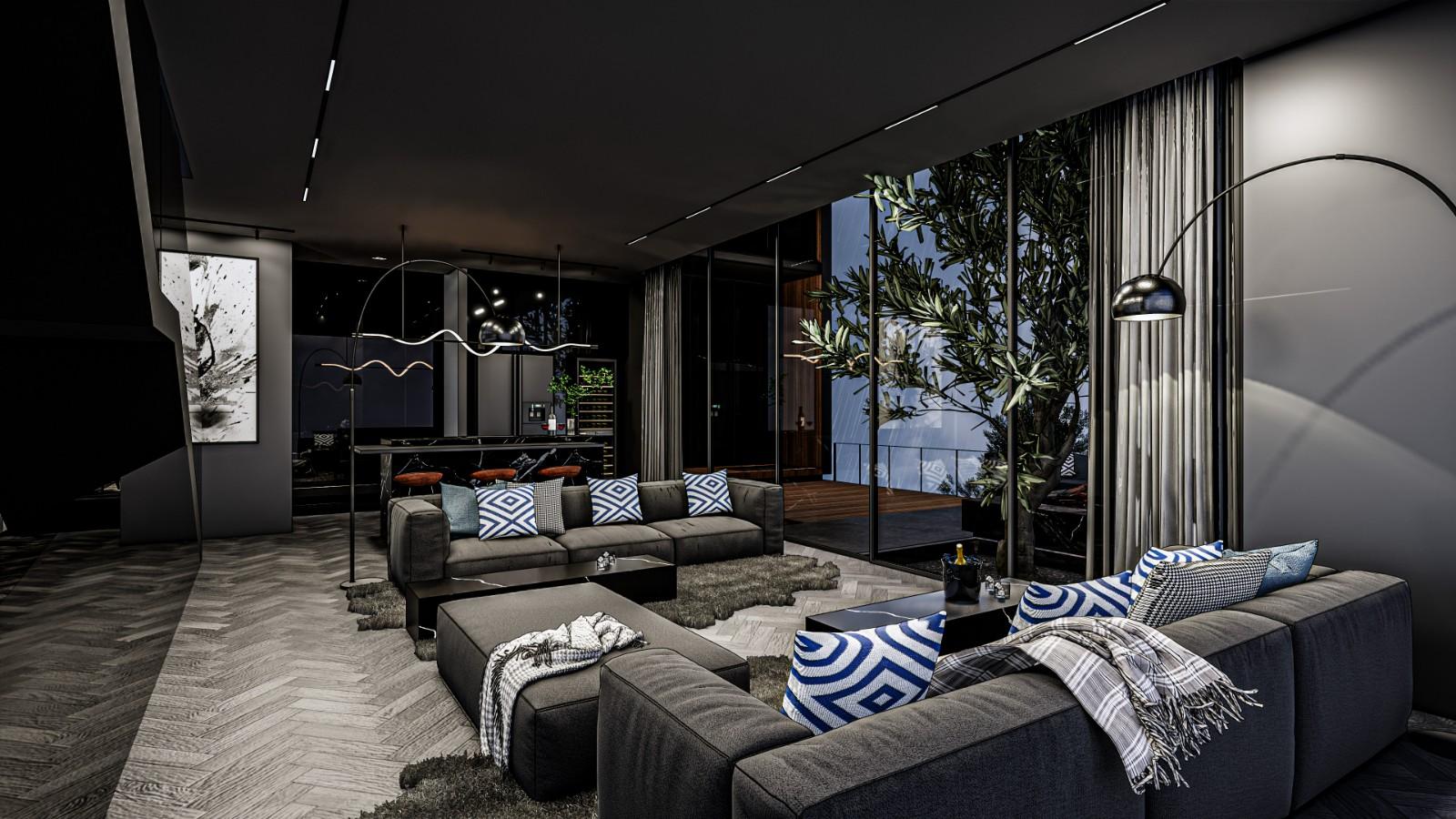 Interior view of 5 Bedroom Contemporary Wallaya Qnity Villa Type A for Sale