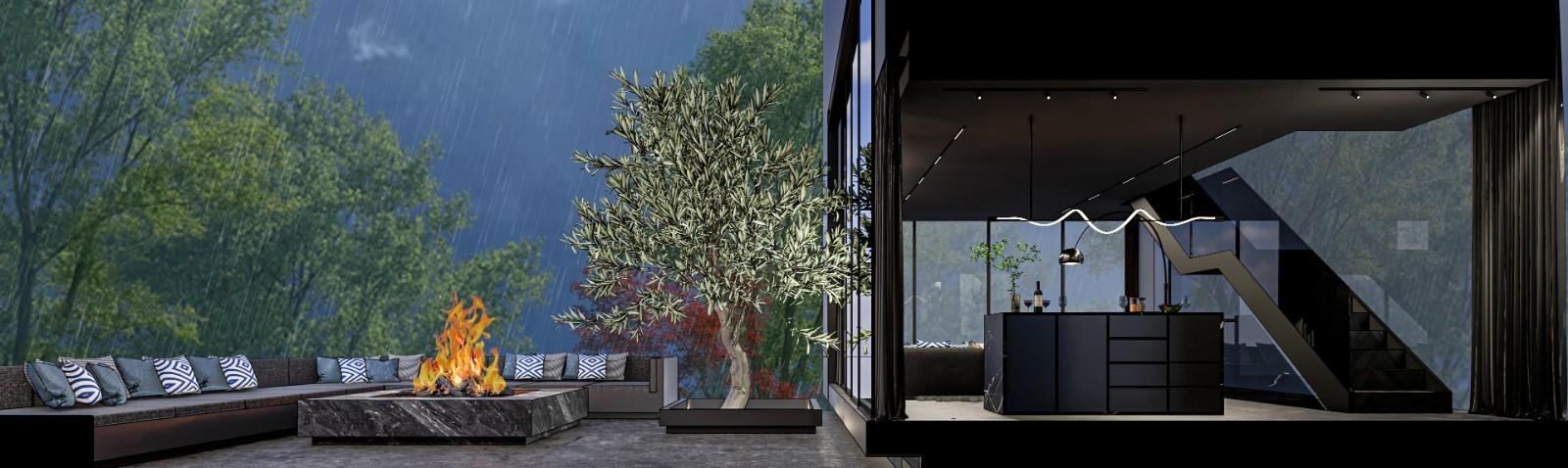 Interior view of 5 Bedroom Contemporary Wallaya Qnity Villa Type A for Sale