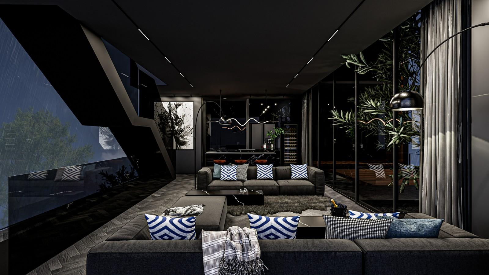 Interior view of 5 Bedroom Contemporary Wallaya Qnity Villa Type A for Sale
