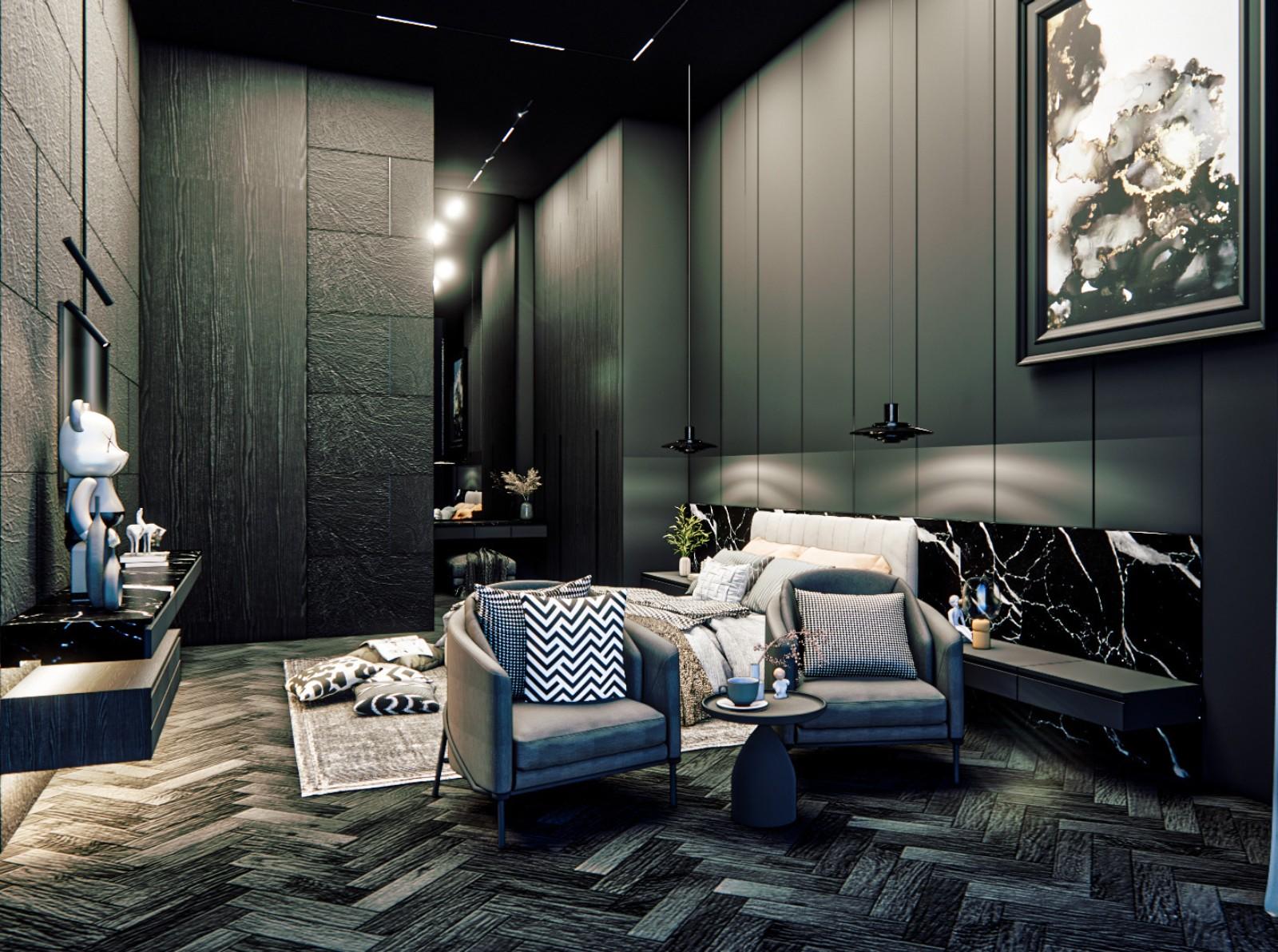 Interior view of 5 Bedroom Contemporary Wallaya Qnity Villa Type A for Sale